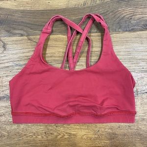Lululemon Sports Bra- Red Size 8